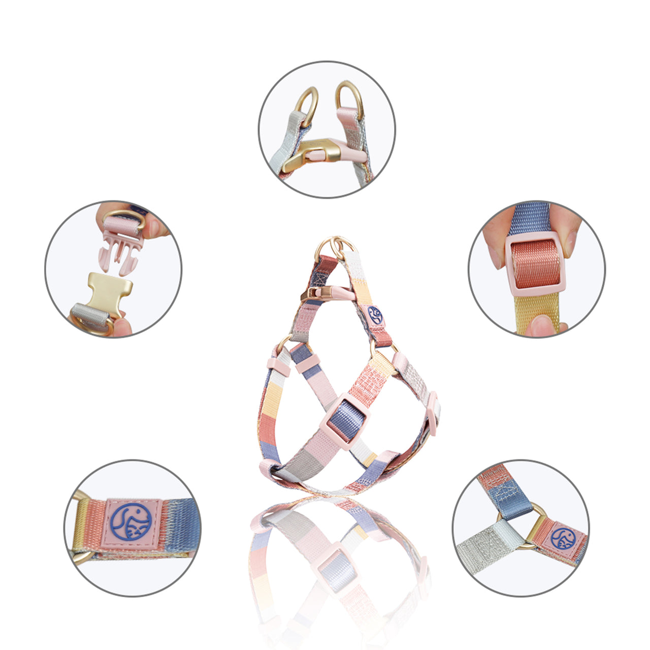 Morandi Dog Harness  - HAMATE