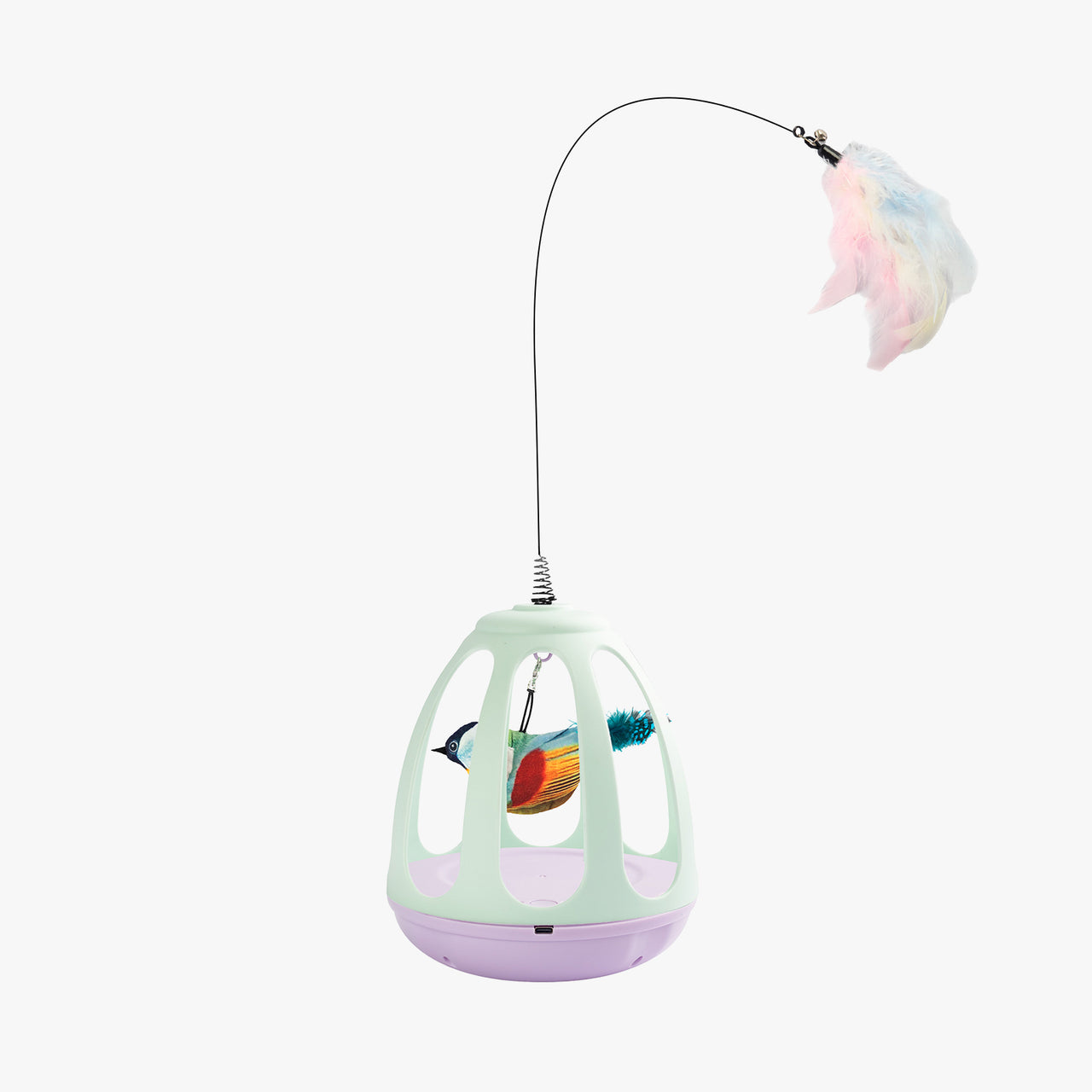 Birdcage Cat Teaser Toy