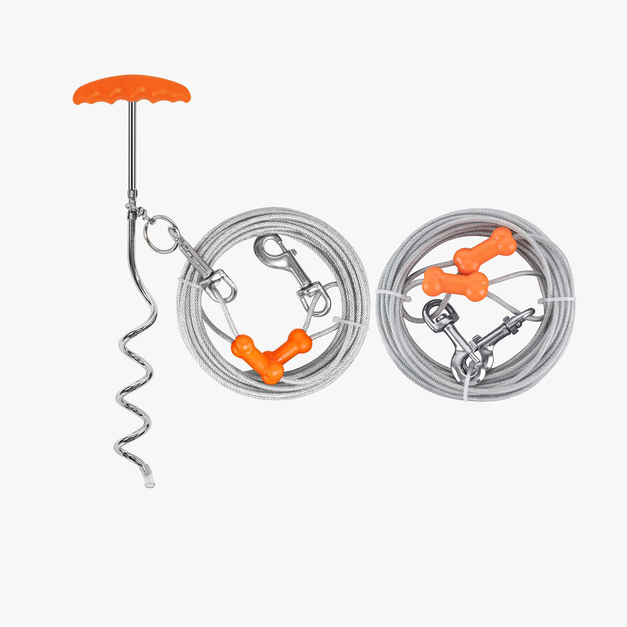 Dog Outdoor Tie-Out Bundle