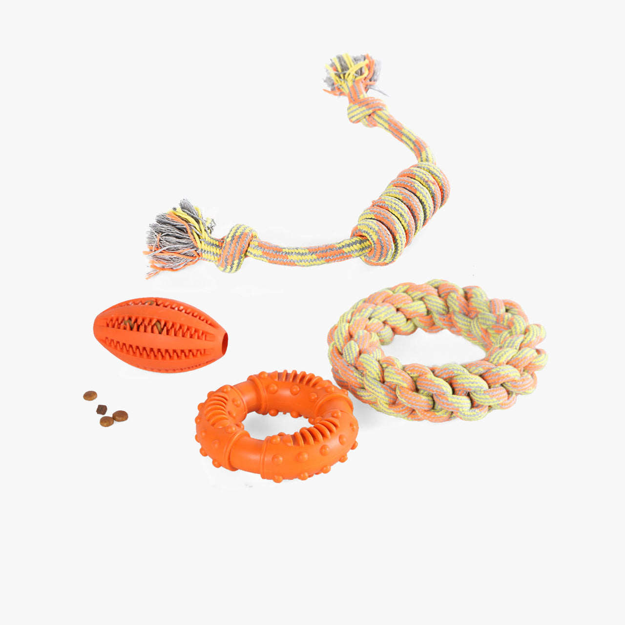 Dog Toy Set, 4pcs - EARTHY PAWZ