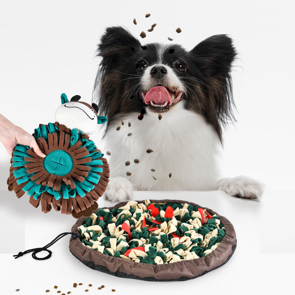 Pet  Pasta Sniffing Mat & Bull Sniffing Toy - EARTHY PAWZ