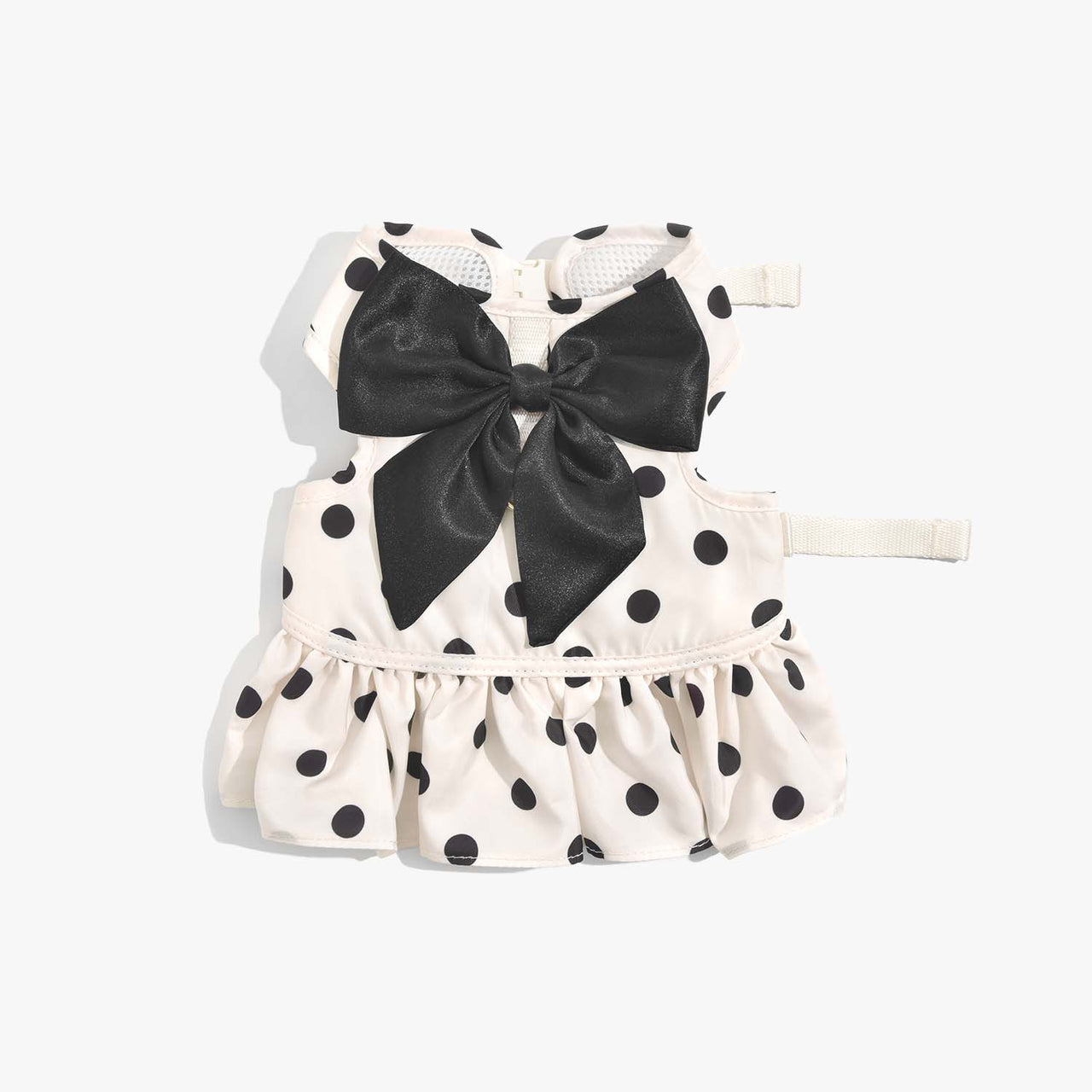 Polka Dot Leash & Harness Set, Classic Pattern, Comfortable and Breathable - HAMATE