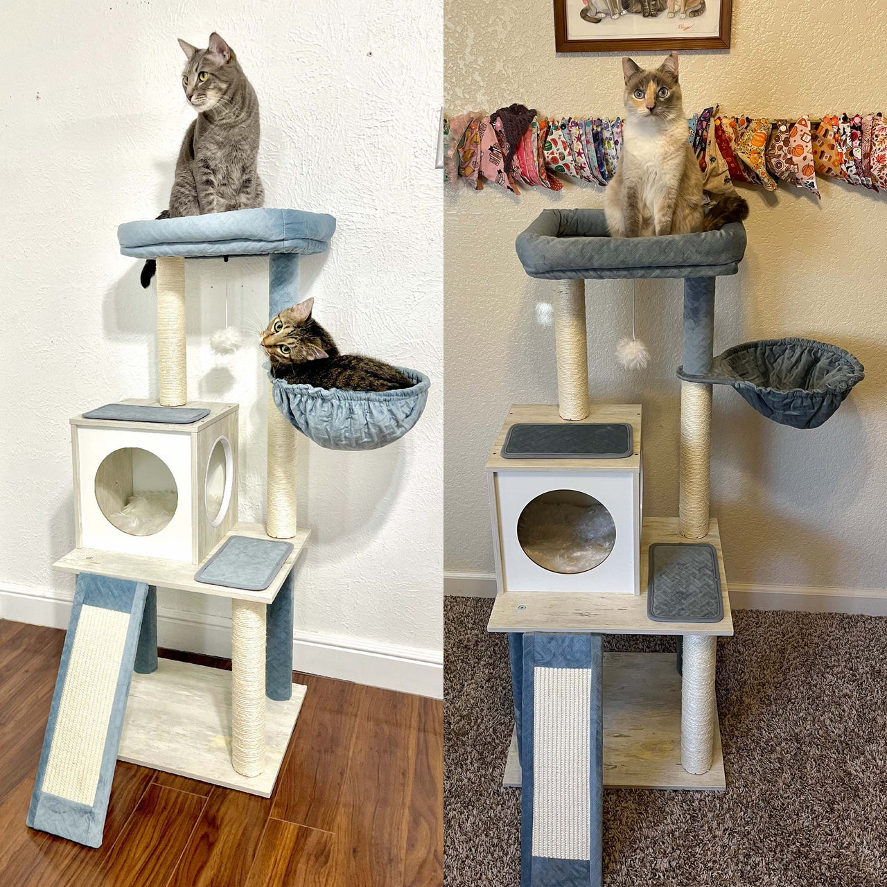 2-in-1 45“ Cat Tree