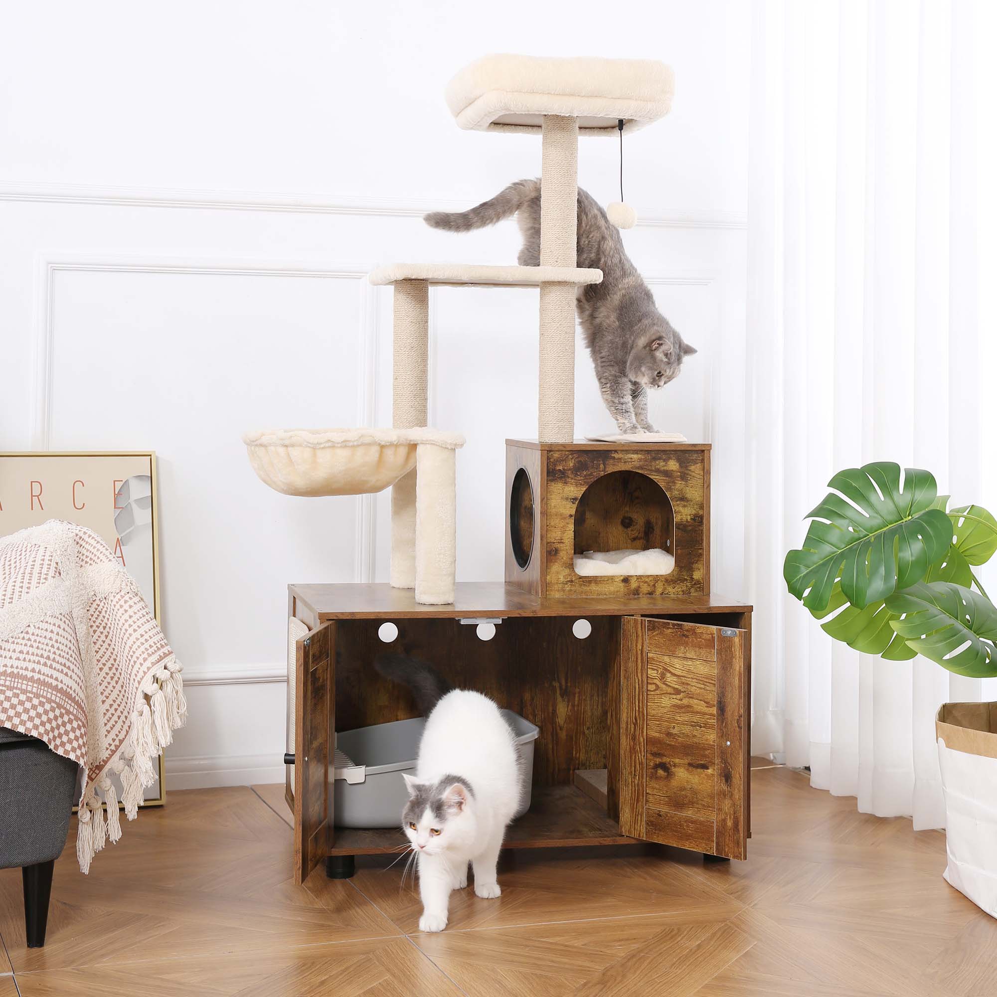 Art deco best sale cat tree